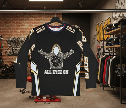 All Eyez On Me 30th Anniversary Special Drop - str8 off the streets of Muthaphukkin Radford - Hip-Hop Biker Gear - exclusive designs by SoloMCs.com