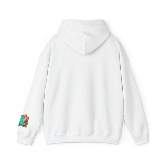 Arcade Rhythm Grid Hoodie - str8 off the streets of Muthaphukkin Radford - Hip-Hop Biker Gear - exclusive designs by SoloMCs.com