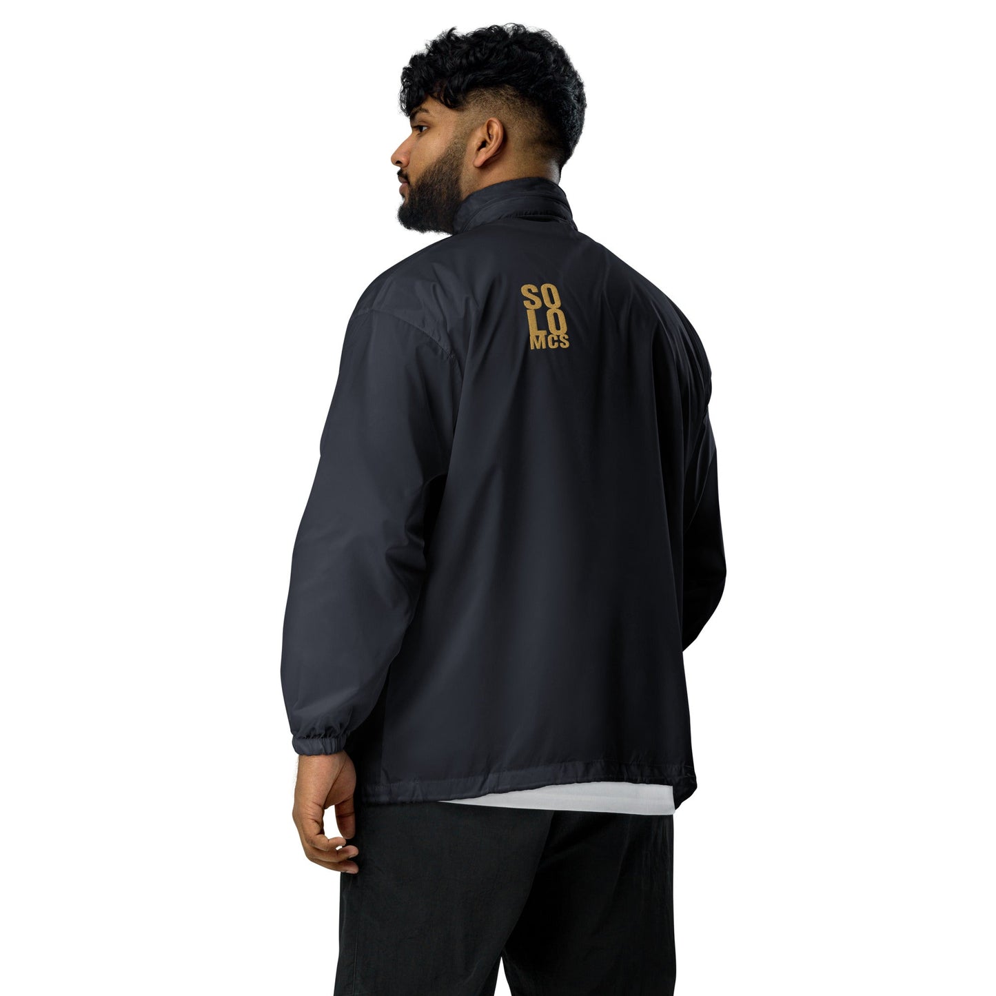 Embroidered Waterproof Jacket - str8 off the streets of Muthaphukkin Radford - Hip-Hop Biker Gear - exclusive designs by SoloMCs.com