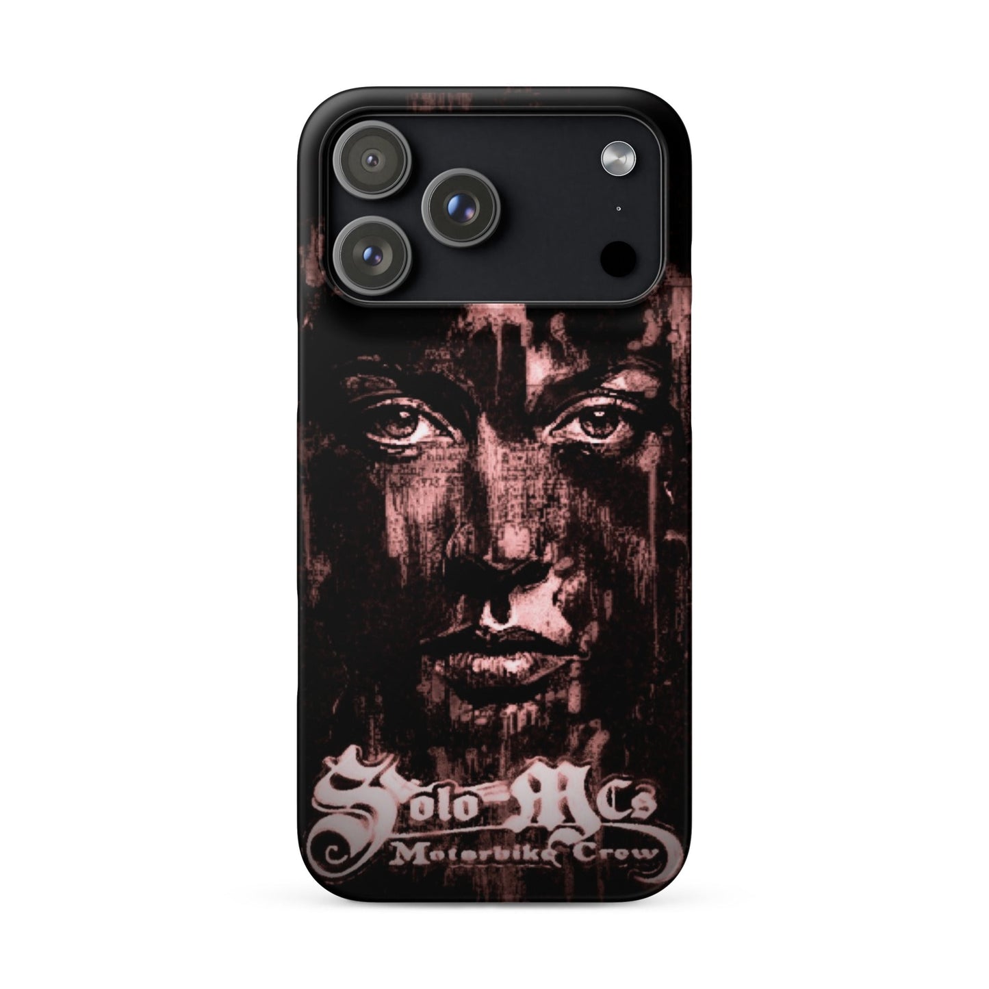 Look Snap case for iPhone® iPhone 17 Pro Max - str8 off the streets of Muthaphukkin Radford - Hip-Hop Biker Gear - exclusive designs by SoloMCs.com