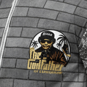 SM013 - Godfather of Compton Jacket - str8 off the streets of Muthaphukkin Radford - Hip-Hop Biker Gear - exclusive designs by SoloMCs.com