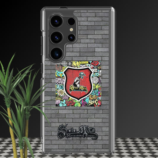 SM003 Samsung® phone case Samsung Galaxy S24 Ultra - str8 off the streets of Muthaphukkin Radford - Hip-Hop Biker Gear - exclusive designs by SoloMCs.com