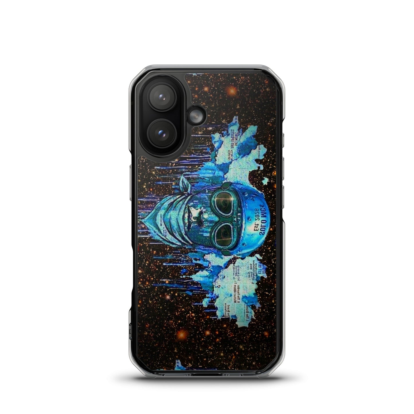 Spaced Out MagSafe® case - iPhone® iPhone 17 - str8 off the streets of Muthaphukkin Radford - Hip-Hop Biker Gear - exclusive designs by SoloMCs.com