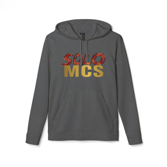 Collab Studio - Solo MCs \ adidas Fleece Hoodie - str8 off the streets of Muthaphukkin Radford - Hip-Hop Biker Gear - exclusive designs by SoloMCs.com