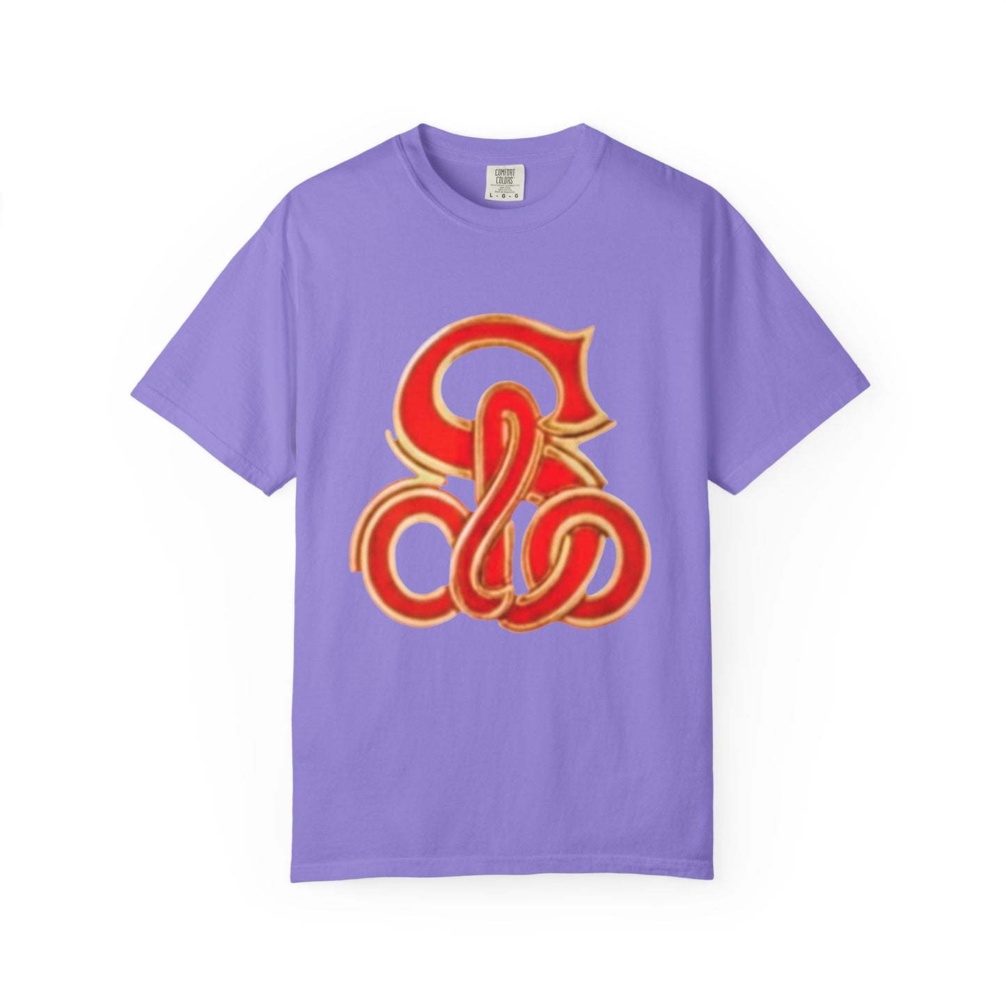 S's on the Chest Violet - str8 off the streets of Muthaphukkin Radford - Hip-Hop Biker Gear - exclusive designs by SoloMCs.com