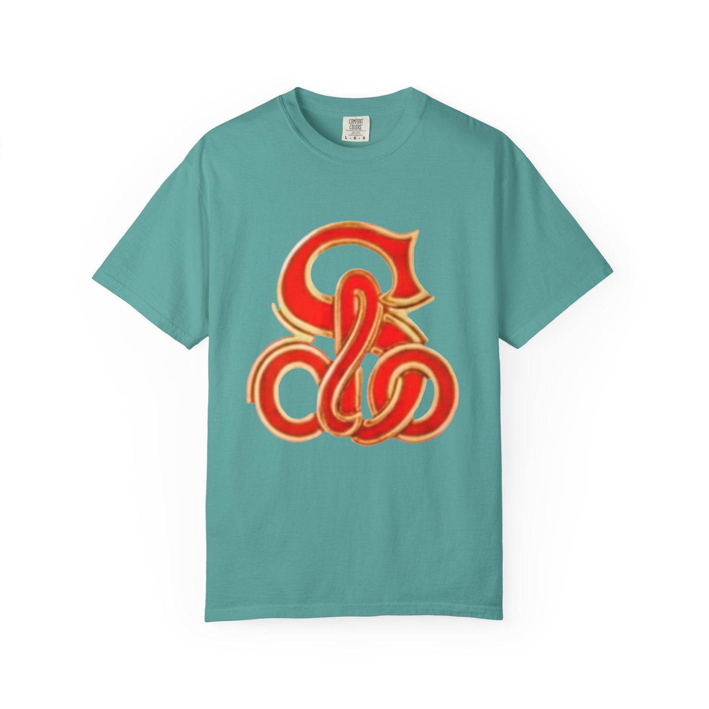 S's on the Chest Seafoam - str8 off the streets of Muthaphukkin Radford - Hip-Hop Biker Gear - exclusive designs by SoloMCs.com