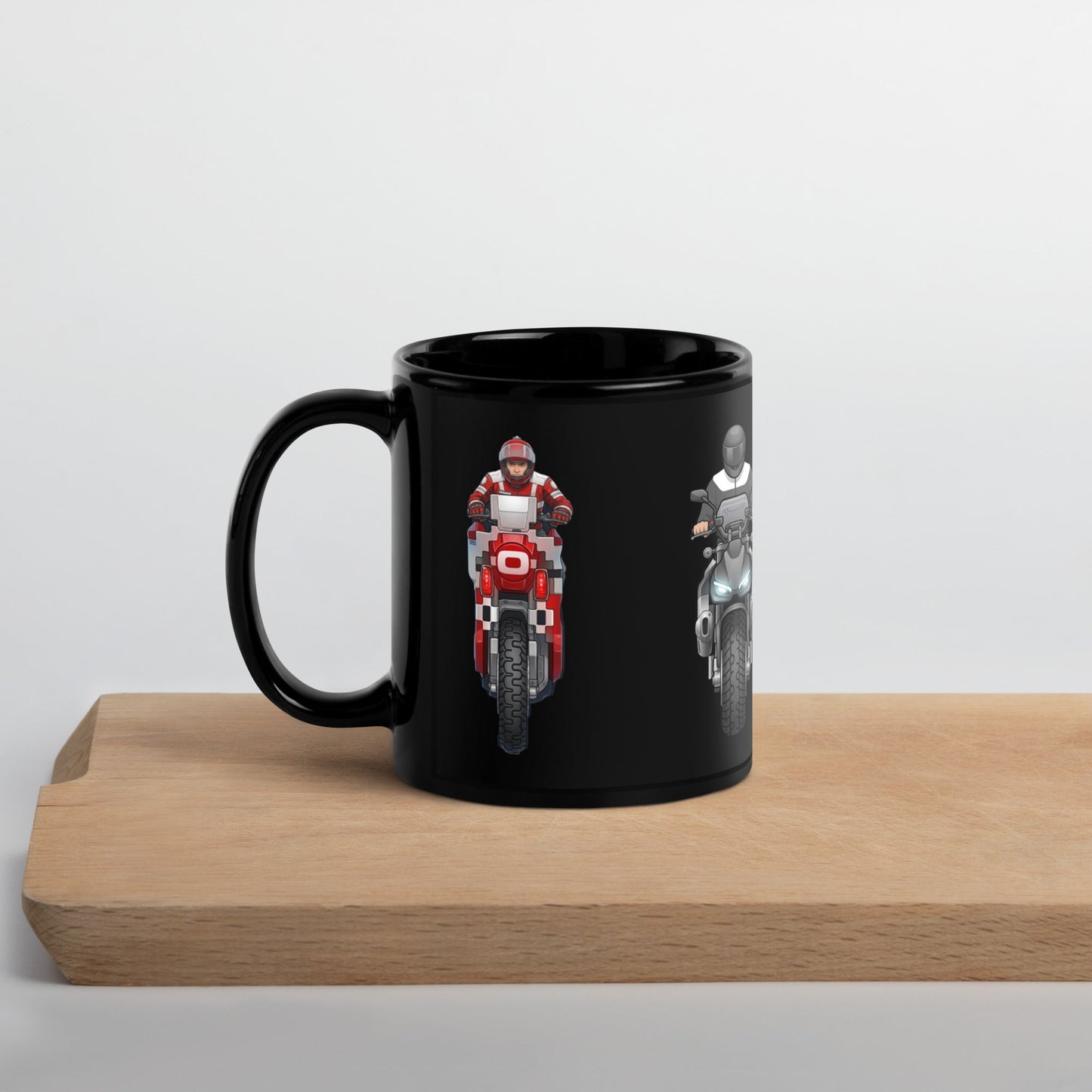 16 Bit Coffee Mug - str8 off the streets of Muthaphukkin Radford - Hip-Hop Biker Gear - exclusive designs by SoloMCs.com