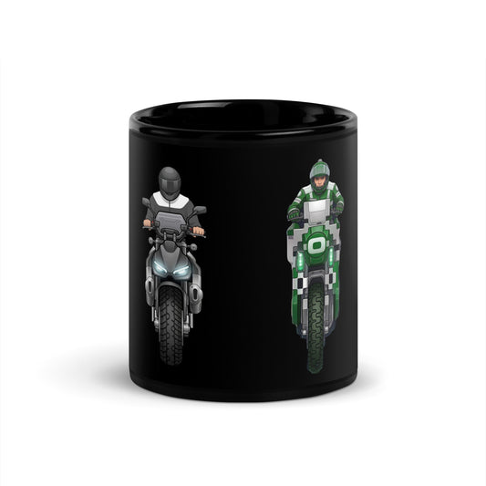 16 Bit Coffee Mug - str8 off the streets of Muthaphukkin Radford - Hip-Hop Biker Gear - exclusive designs by SoloMCs.com