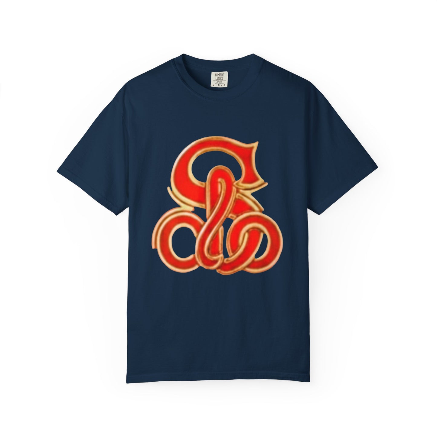 S's on the Chest True Navy - str8 off the streets of Muthaphukkin Radford - Hip-Hop Biker Gear - exclusive designs by SoloMCs.com
