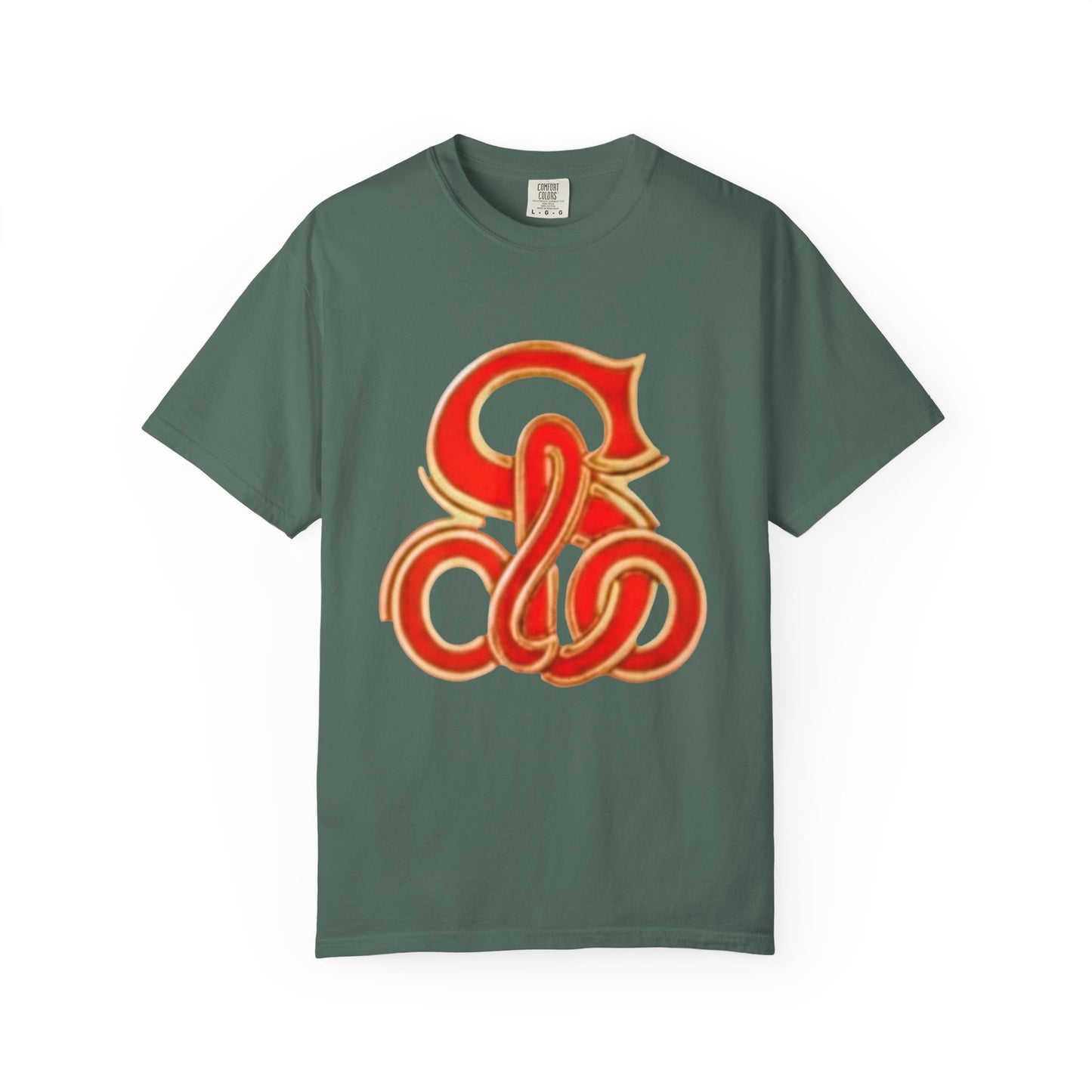 S's on the Chest Blue Spruce - str8 off the streets of Muthaphukkin Radford - Hip-Hop Biker Gear - exclusive designs by SoloMCs.com