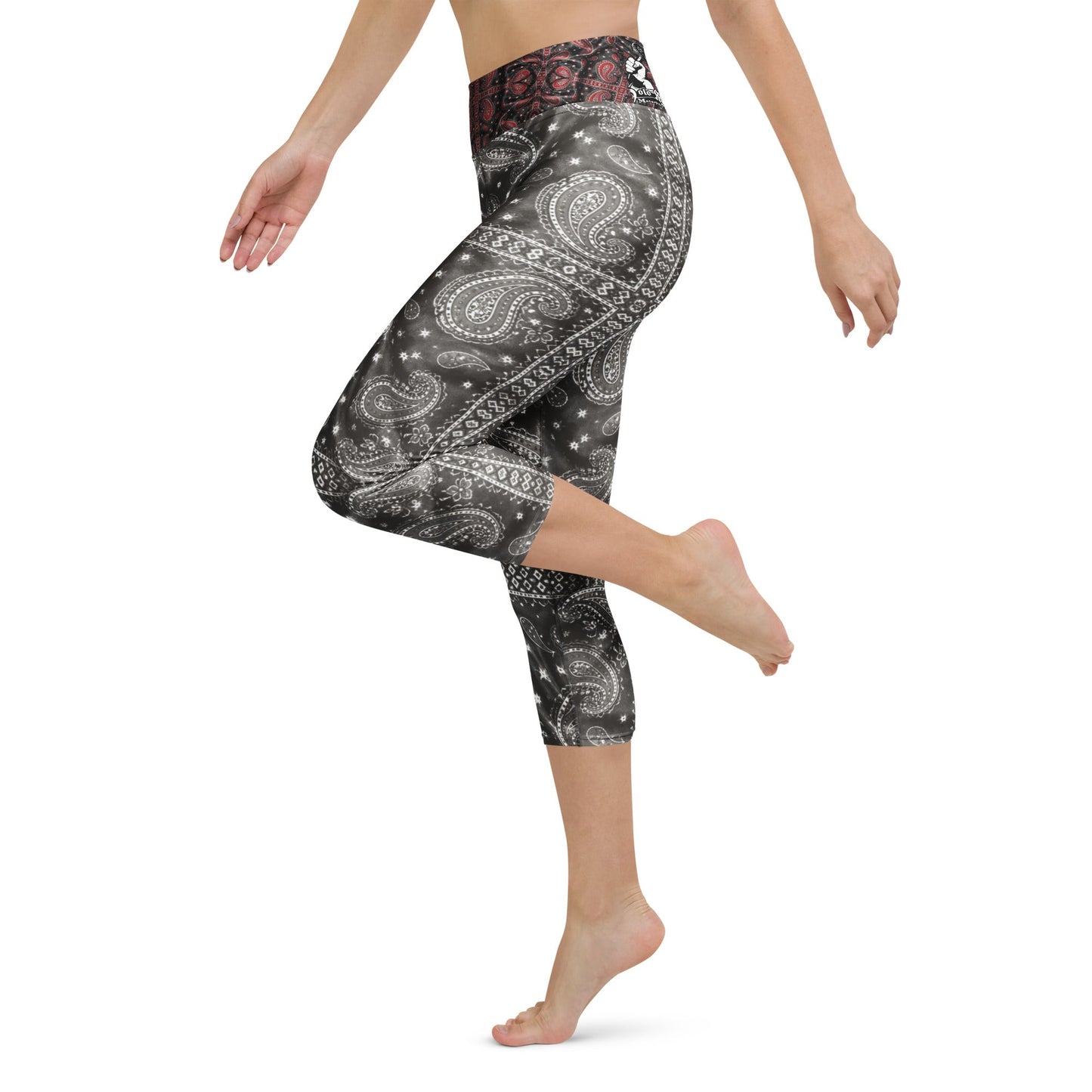 SM310 All Eyez On Yoga Pants - str8 off the streets of Muthaphukkin Radford - Hip-Hop Biker Gear - exclusive designs by SoloMCs.com