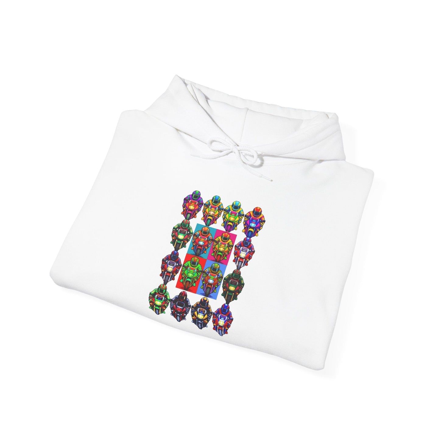 Arcade Rhythm Grid Hoodie - str8 off the streets of Muthaphukkin Radford - Hip-Hop Biker Gear - exclusive designs by SoloMCs.com