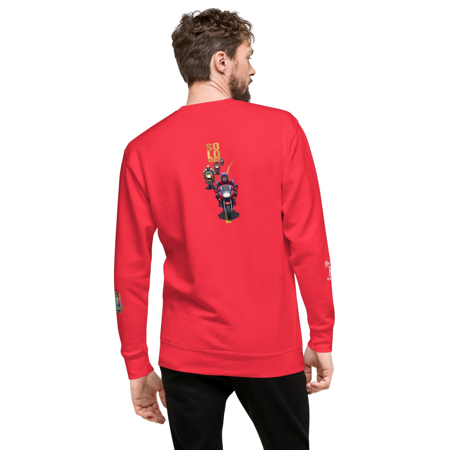 Arcade Rhythm Grid Sweatshirt - str8 off the streets of Muthaphukkin Radford - Hip-Hop Biker Gear - exclusive designs by SoloMCs.com