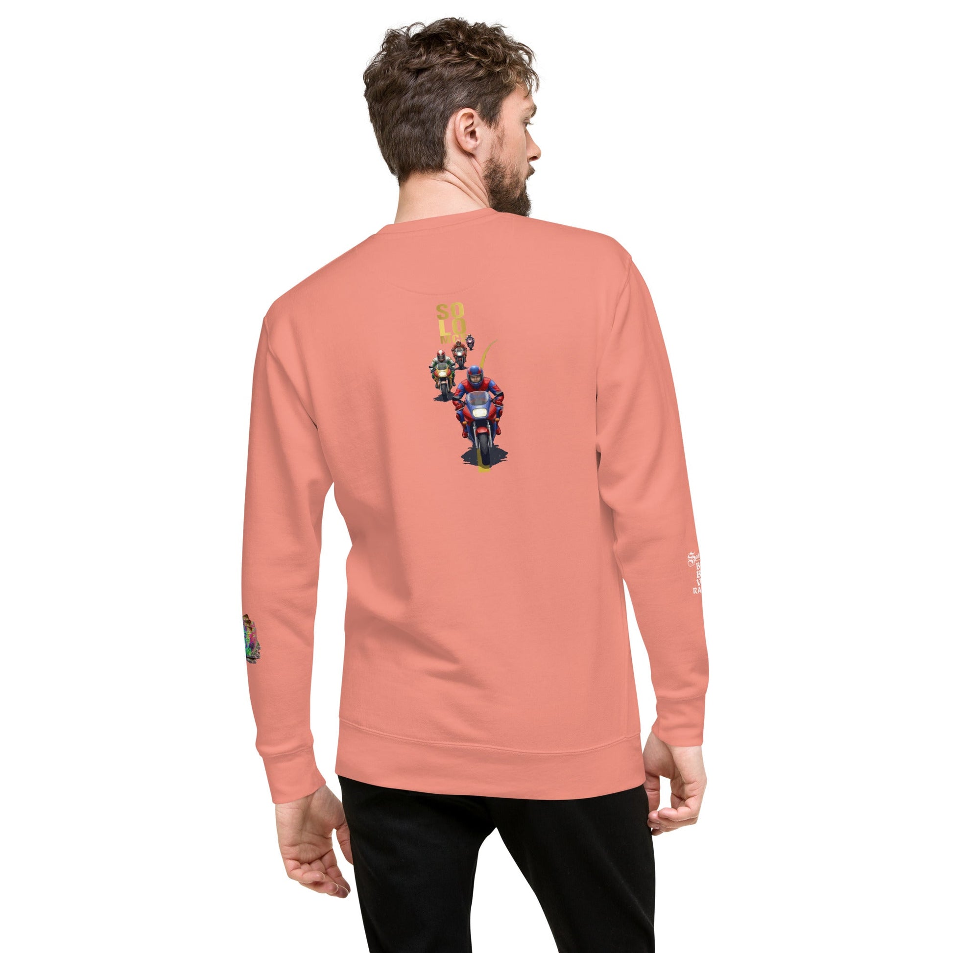 Arcade Rhythm Grid Sweatshirt - str8 off the streets of Muthaphukkin Radford - Hip-Hop Biker Gear - exclusive designs by SoloMCs.com