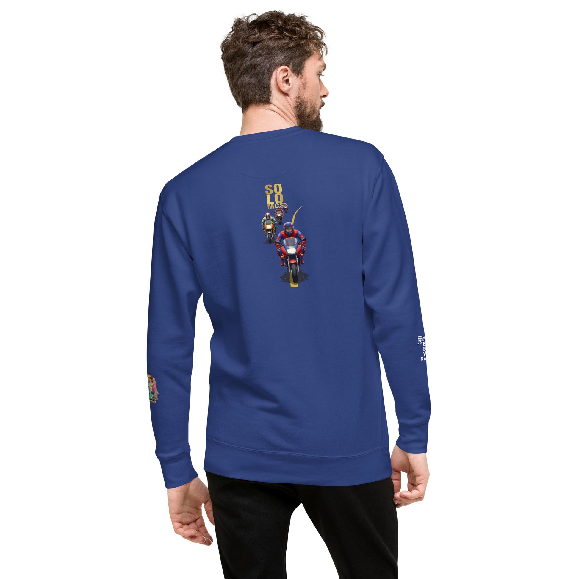 Arcade Rhythm Grid Sweatshirt - str8 off the streets of Muthaphukkin Radford - Hip-Hop Biker Gear - exclusive designs by SoloMCs.com