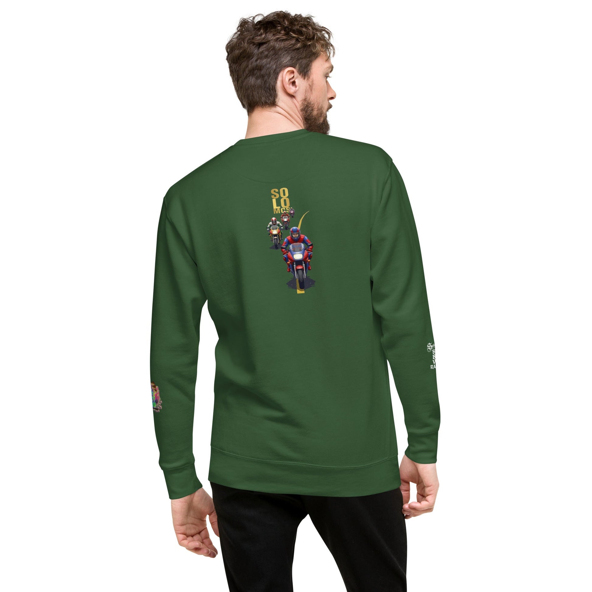Arcade Rhythm Grid Sweatshirt - str8 off the streets of Muthaphukkin Radford - Hip-Hop Biker Gear - exclusive designs by SoloMCs.com