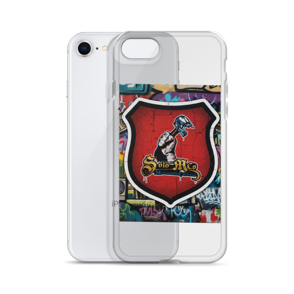Clear Case for iPhone® - Solo MCs Hip - Hop Motorbike Crew