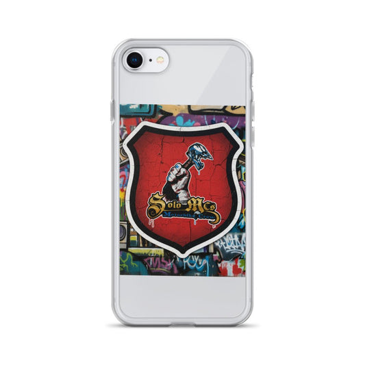Clear Case for iPhone® - Solo MCs Hip - Hop Motorbike Crew