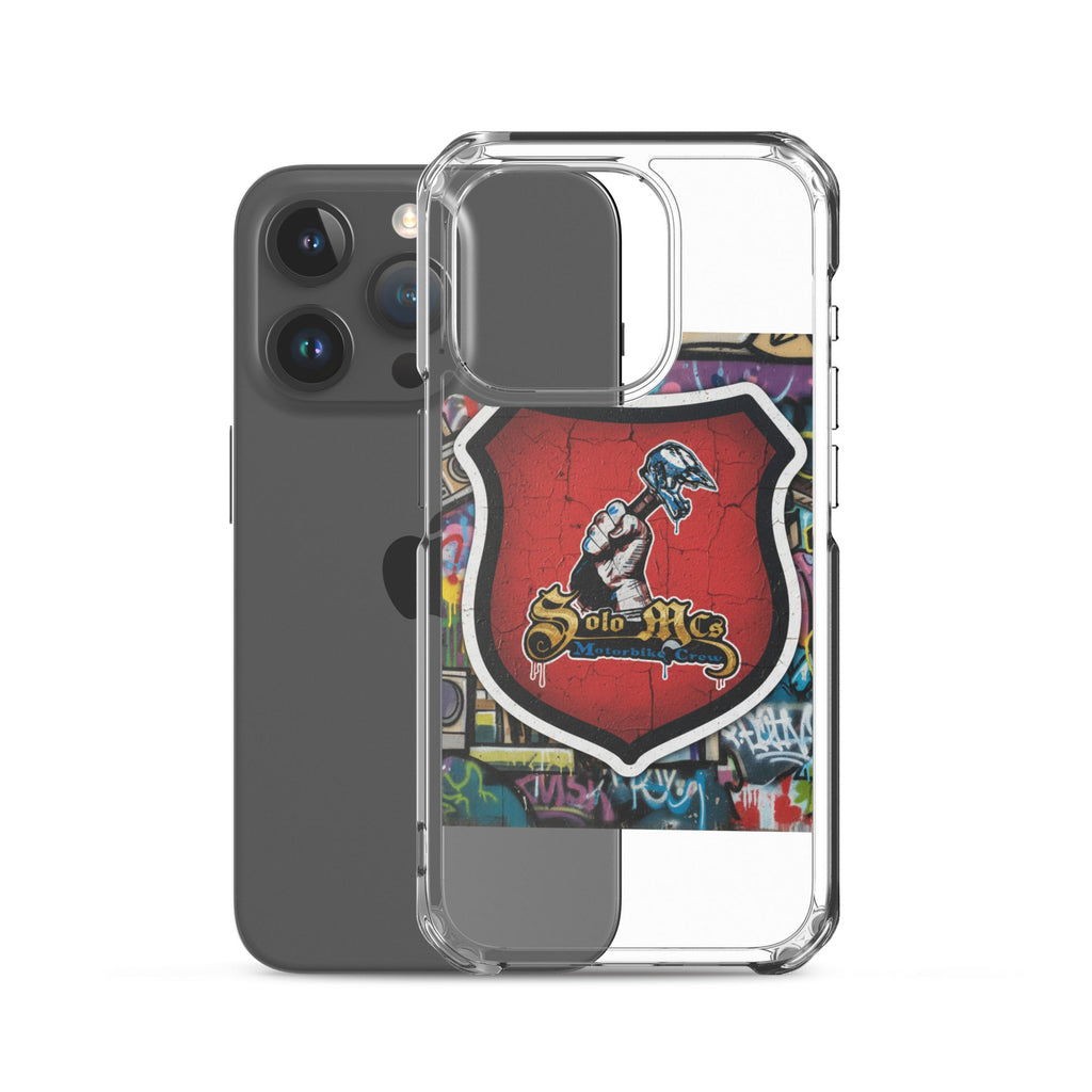 Clear Case for iPhone® - Solo MCs Hip - Hop Motorbike Crew