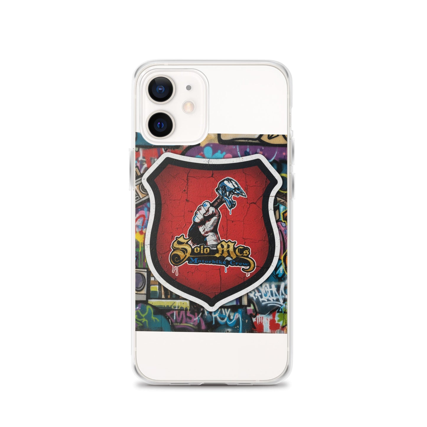 Clear Case for iPhone® - Solo MCs Hip - Hop Motorbike Crew