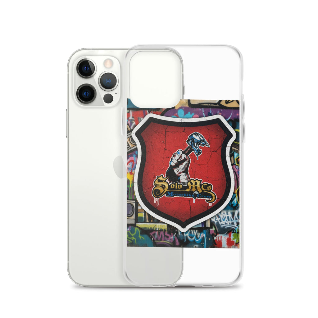 Clear Case for iPhone® - Solo MCs Hip - Hop Motorbike Crew