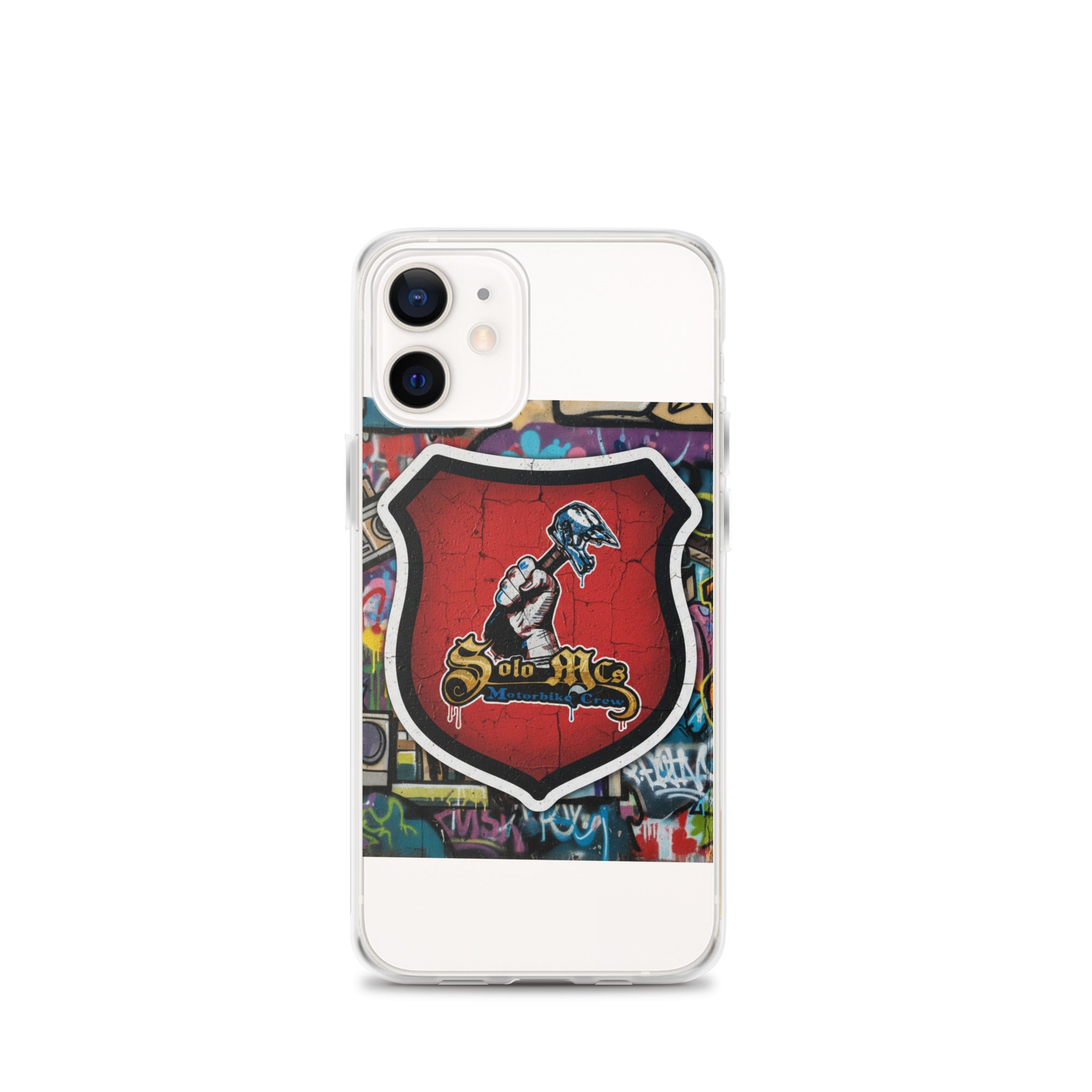 Clear Case for iPhone® - Solo MCs Hip - Hop Motorbike Crew
