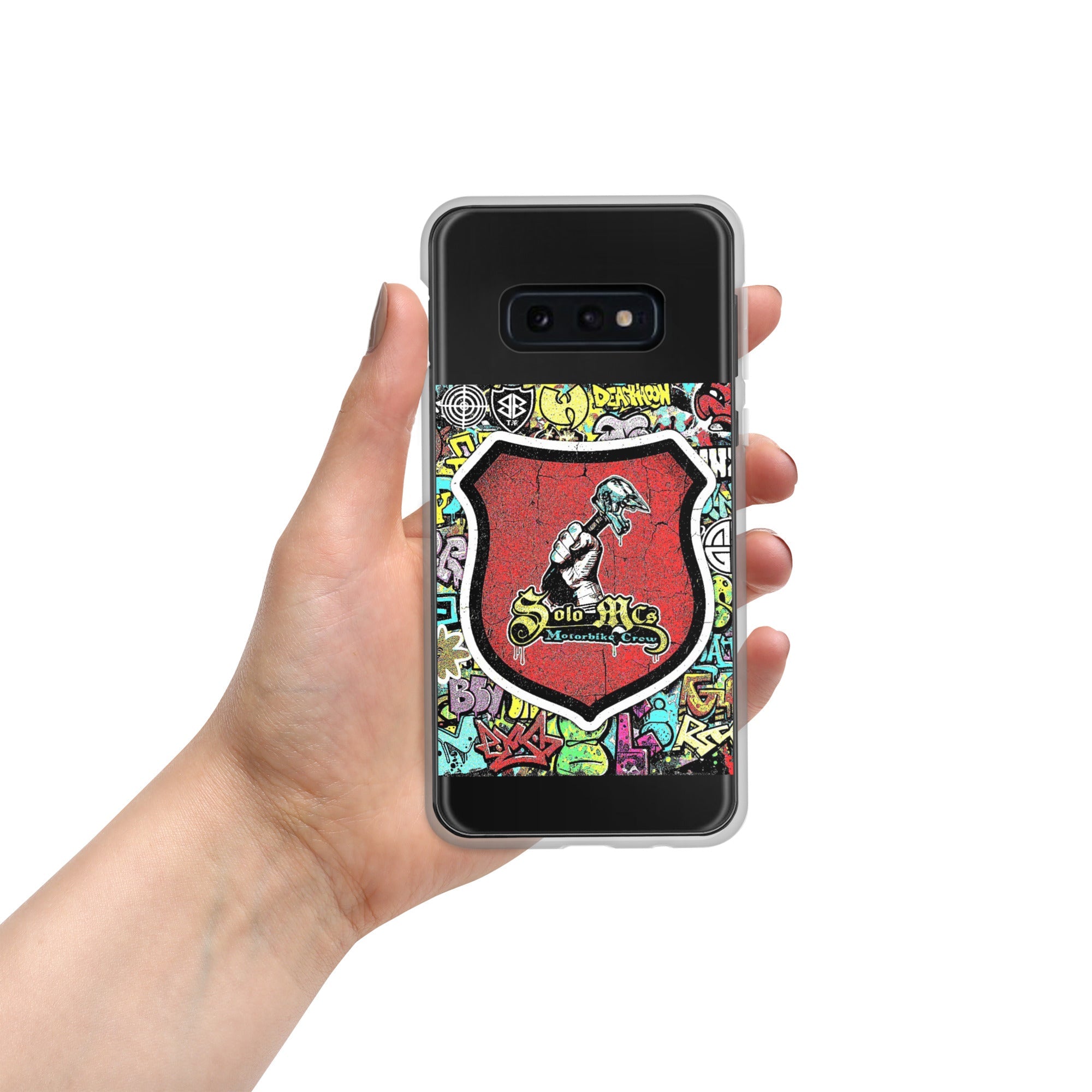 Clear Case for Samsung® - Solo MCs Hip - Hop Motorbike Crew
