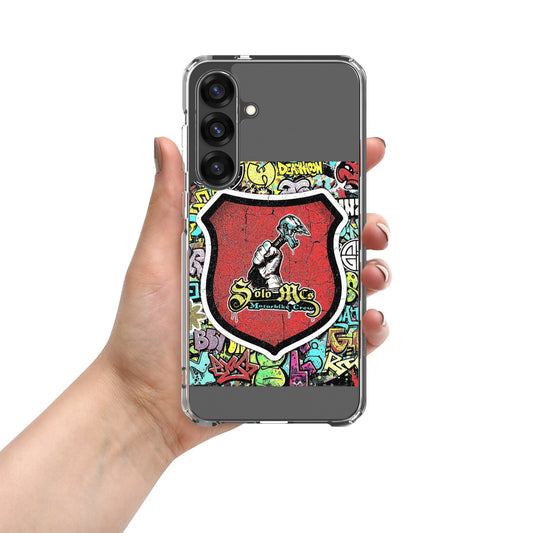 Clear Case for Samsung® mobile phone - Solo MCs Hip-Hop Motorbike Crew
