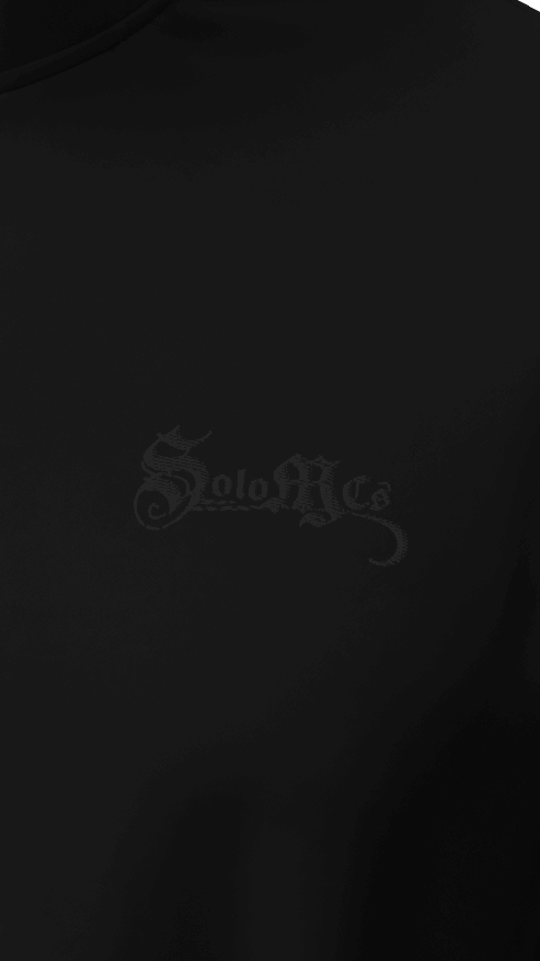 Collab Studio - Solo MCs \ Adidas Blackout Top - str8 off the streets of Muthaphukkin Radford - Hip-Hop Biker Gear - exclusive designs by SoloMCs.com
