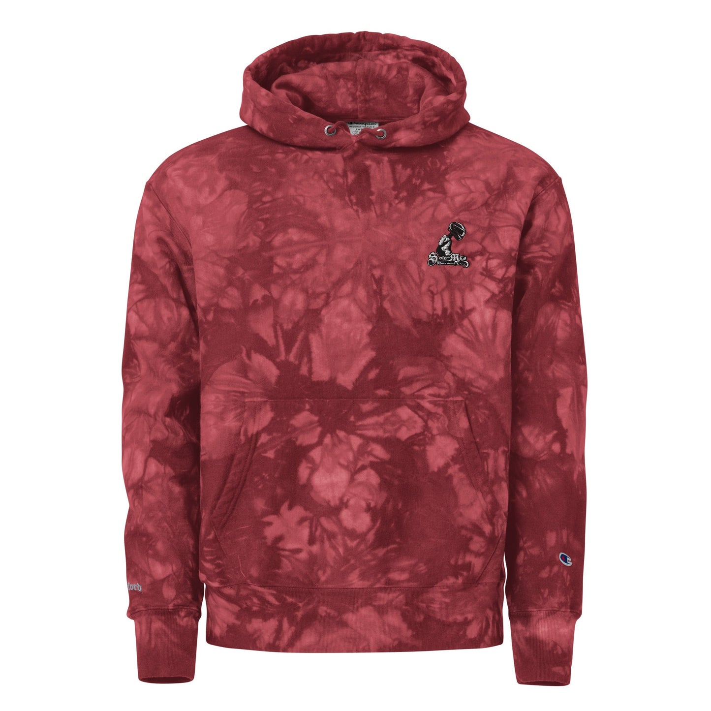 Collab Studio - Solo MCs \ Champion Smoked Out Hoodie Mulled Berry - str8 off the streets of Muthaphukkin Radford - Hip-Hop Biker Gear - exclusive designs by SoloMCs.com