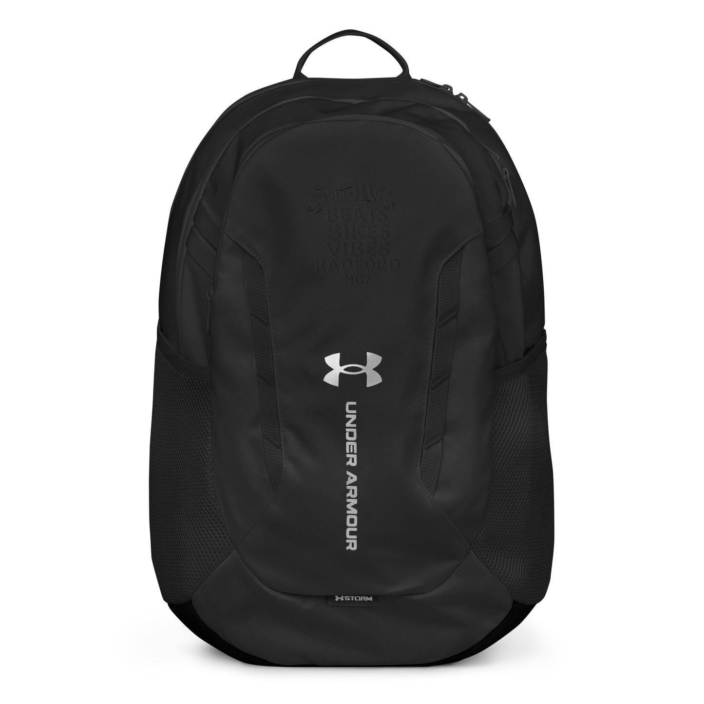 Collab Studio - Solo MCs \ Under Armour® Blackout Backpack Default Title - str8 off the streets of Muthaphukkin Radford - Hip-Hop Biker Gear - exclusive designs by SoloMCs.com
