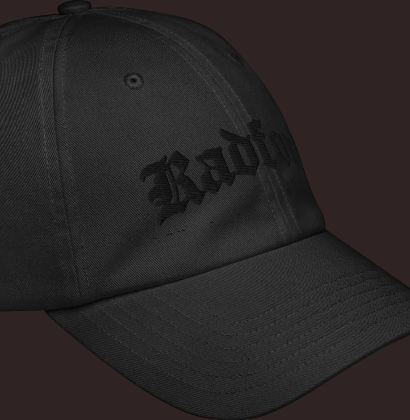 Collab Studio - Solo MCs \ Under Armour® Blackout Hat - str8 off the streets of Muthaphukkin Radford - Hip-Hop Biker Gear - exclusive designs by SoloMCs.com