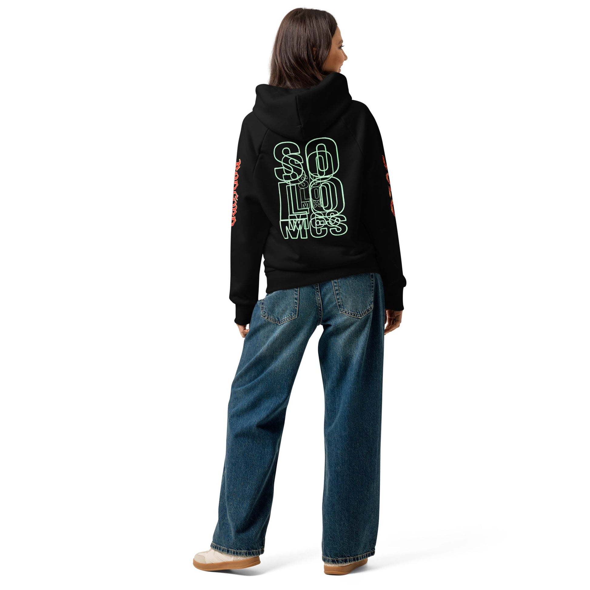 Collab Studio \ Solo MCs x Lane Seven Heavyweight Hoodie 3XL - str8 off the streets of Muthaphukkin Radford - Hip-Hop Biker Gear - exclusive designs by SoloMCs.com