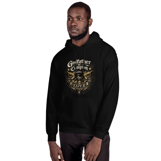 Eazy - E Godfather Hoodie - Solo MCs Hip - Hop Motorbike Crew