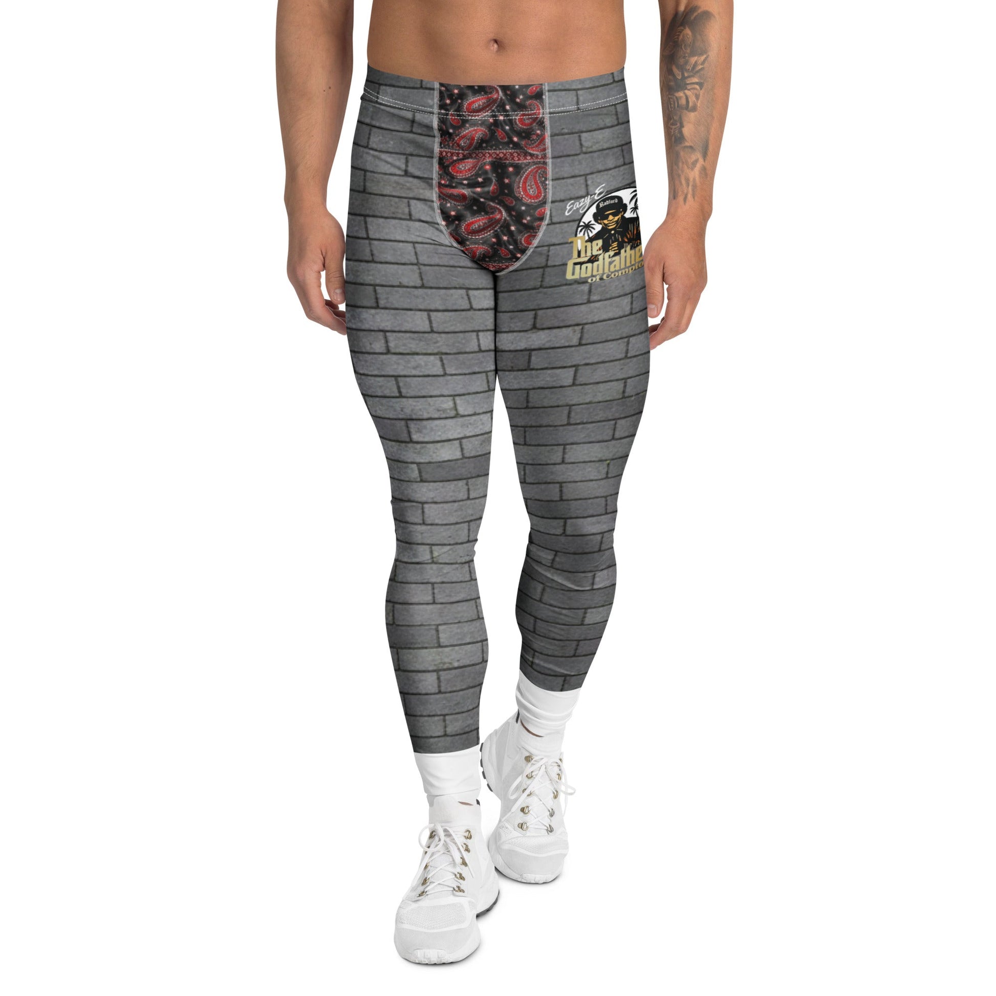 Eazy-E Str8 Up Ball Warming Ridng Long Johns - str8 off the streets of Muthaphukkin Radford - Hip-Hop Biker Gear - exclusive designs by SoloMCs.com