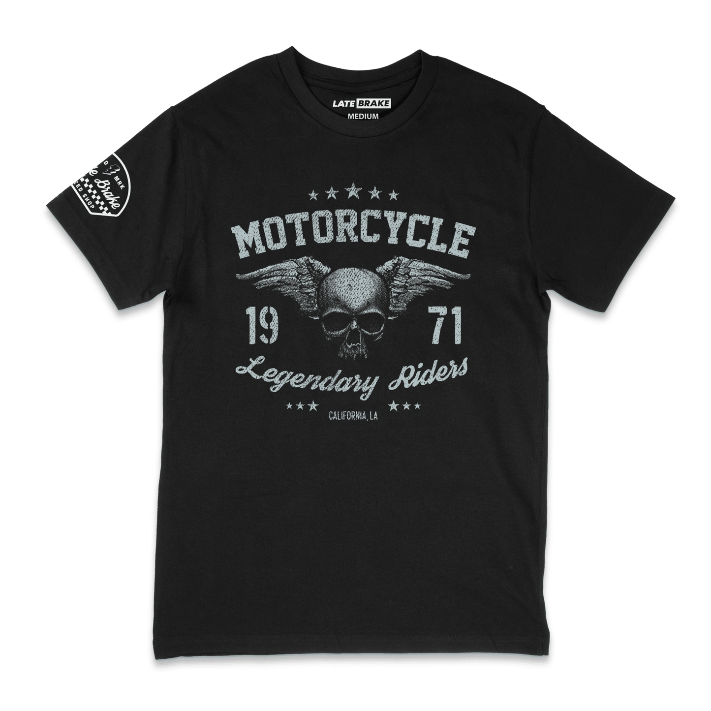 Legendary Riders T-Shirt - str8 off the streets of Muthaphukkin Radford - Hip-Hop Biker Gear - exclusive designs by SoloMCs.com