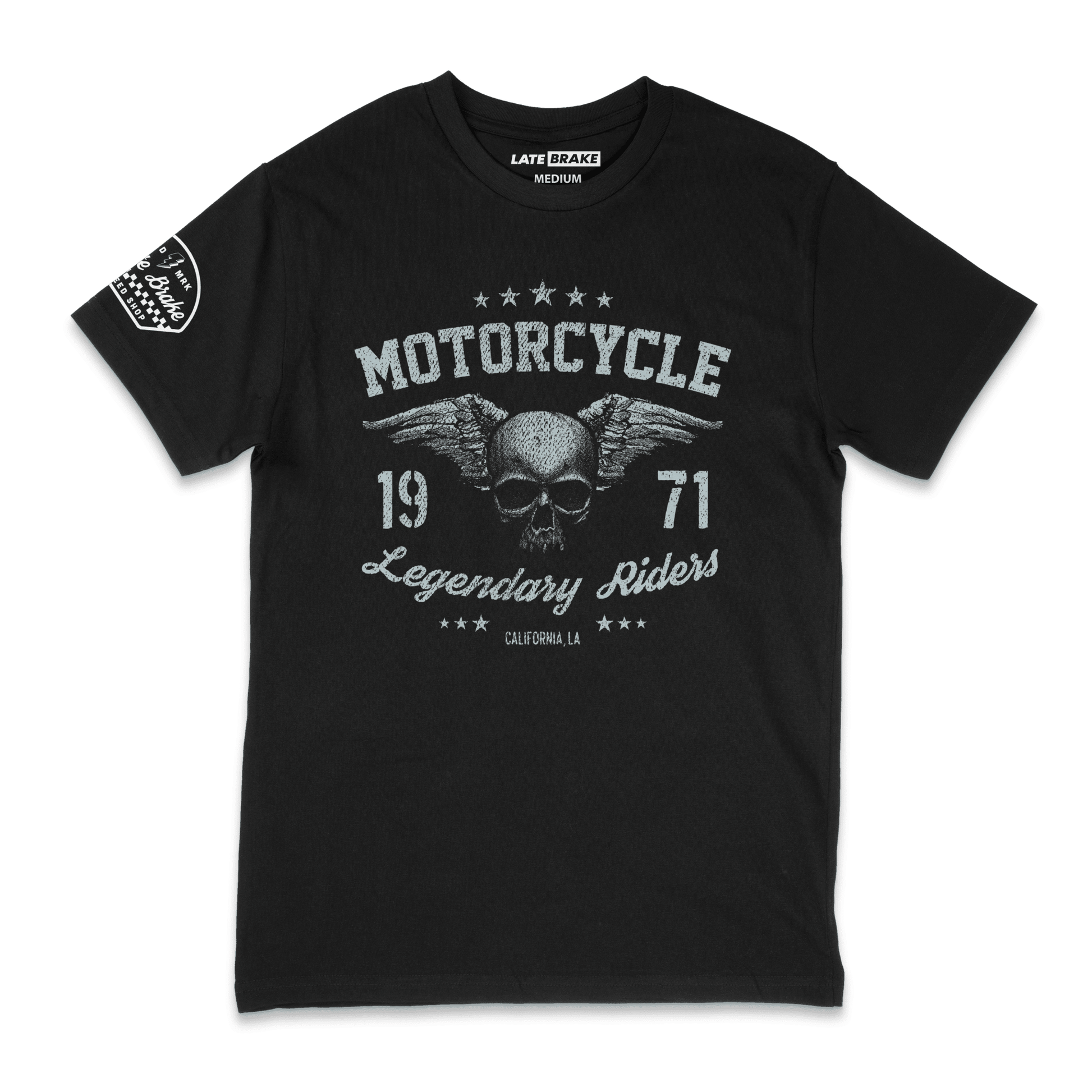 Legendary Riders T-Shirt - str8 off the streets of Muthaphukkin Radford - Hip-Hop Biker Gear - exclusive designs by SoloMCs.com