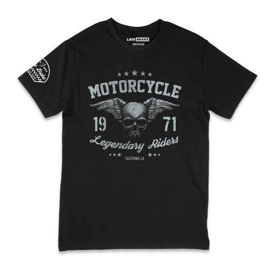 Legendary Riders T-Shirt - Solo MCs Hip - Hop Motorbike Crew