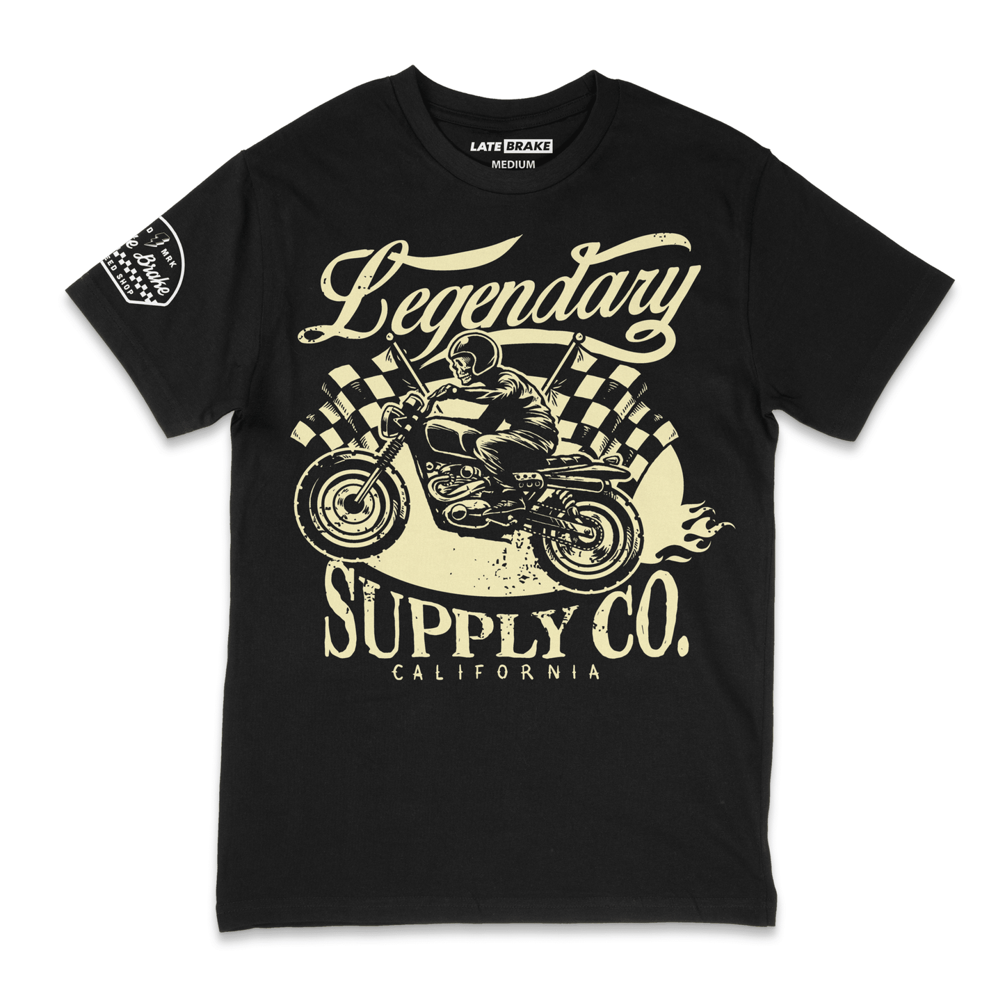 Legendary Supply Co T-Shirt - str8 off the streets of Muthaphukkin Radford - Hip-Hop Biker Gear - exclusive designs by SoloMCs.com