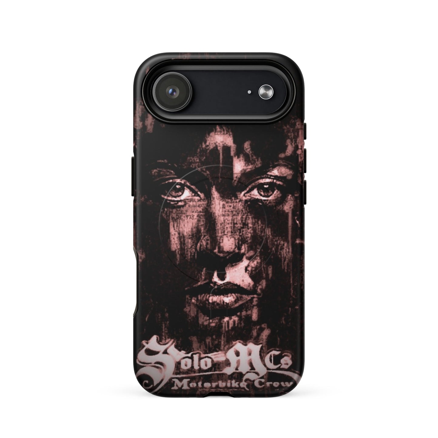 Look MagSafe® tough case for iPhone® iPhone 17 Air - str8 off the streets of Muthaphukkin Radford - Hip-Hop Biker Gear - exclusive designs by SoloMCs.com