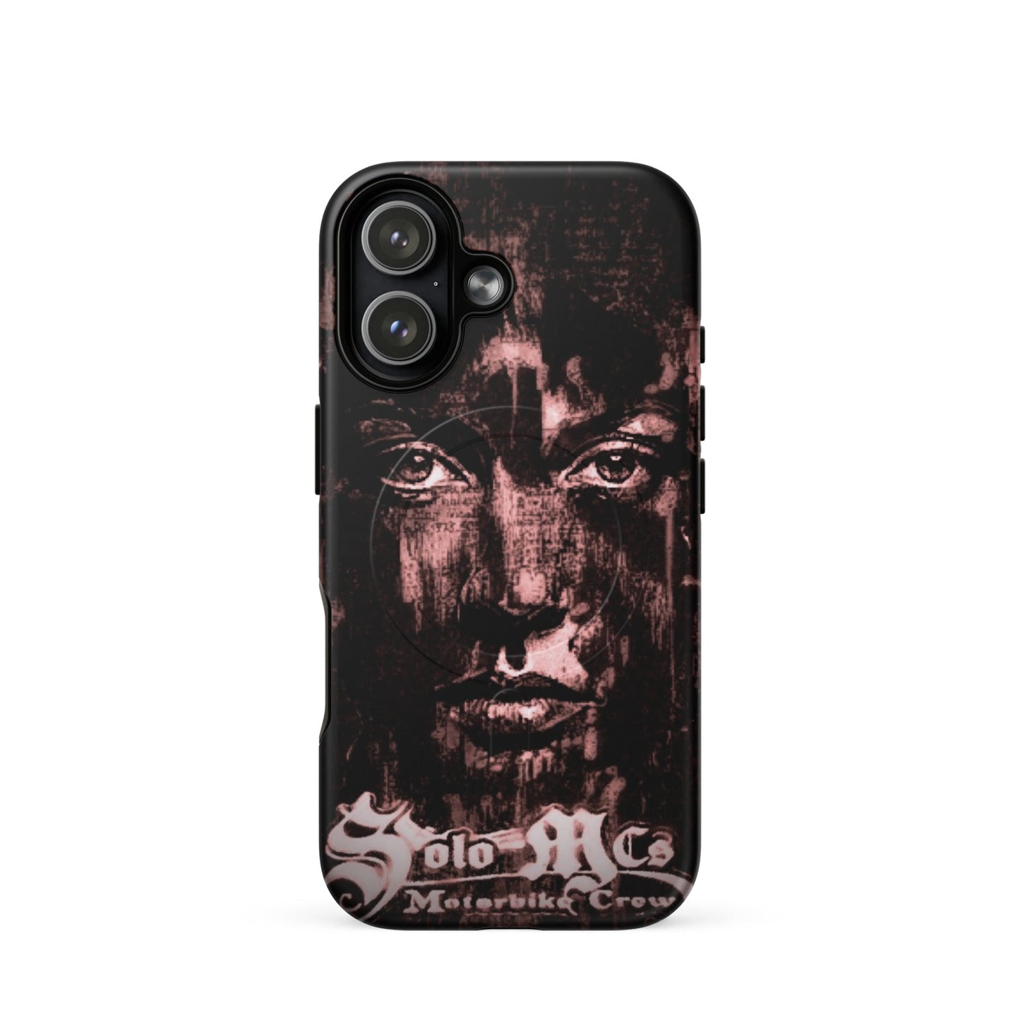 Look MagSafe® tough case for iPhone® iPhone 17 - str8 off the streets of Muthaphukkin Radford - Hip-Hop Biker Gear - exclusive designs by SoloMCs.com