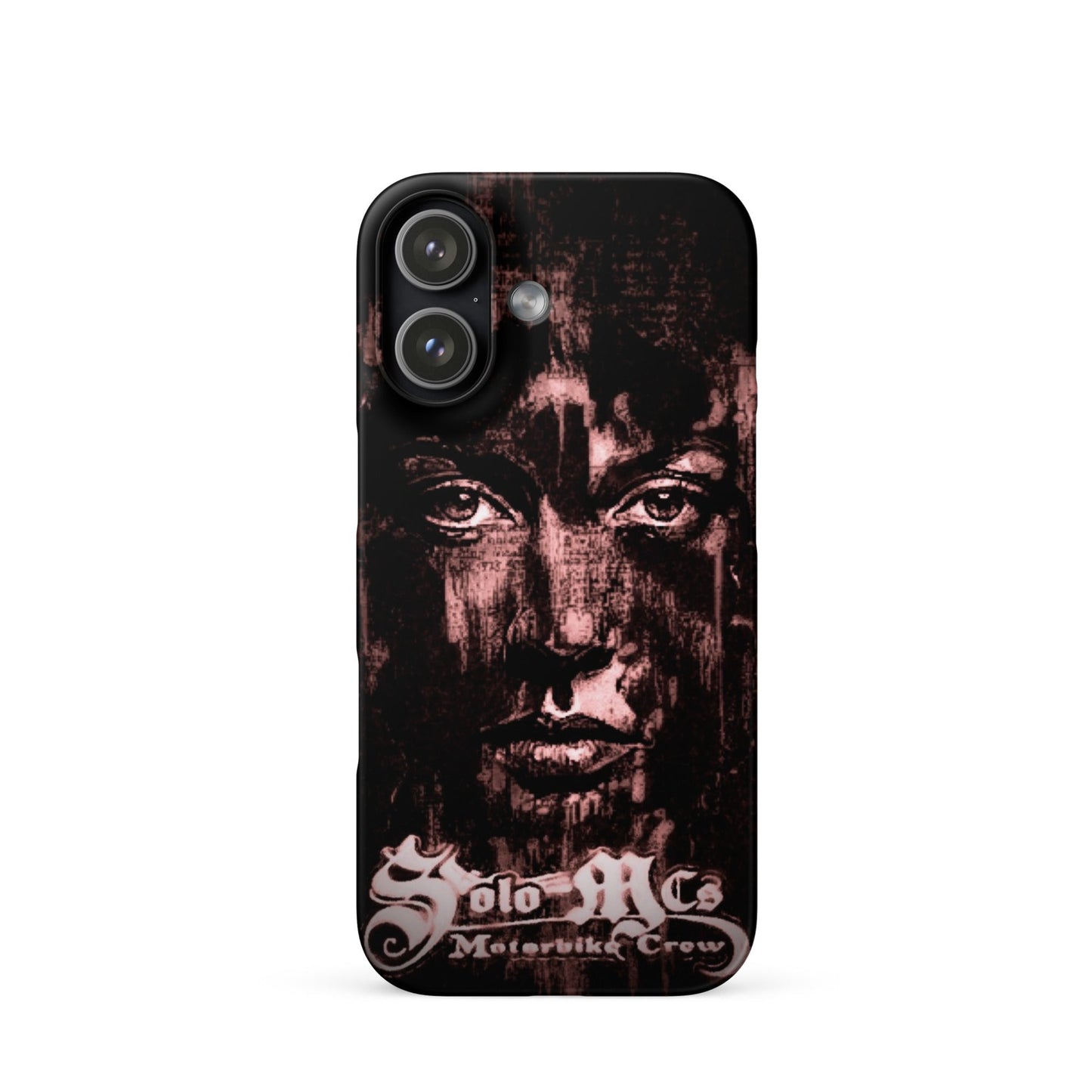 Look Snap case for iPhone® iPhone 17 - str8 off the streets of Muthaphukkin Radford - Hip-Hop Biker Gear - exclusive designs by SoloMCs.com