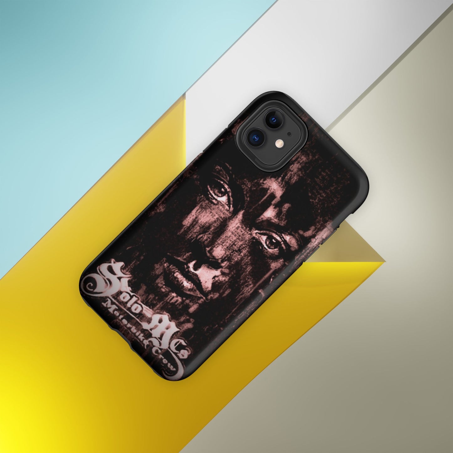 Look Tough Case for iPhone® iPhone 11 - str8 off the streets of Muthaphukkin Radford - Hip-Hop Biker Gear - exclusive designs by SoloMCs.com