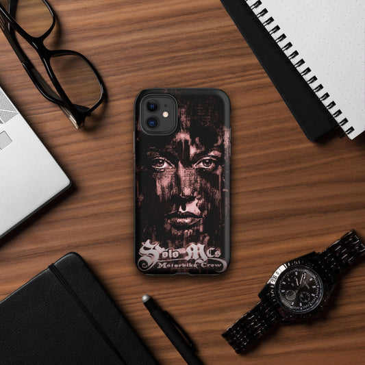 Look Tough Case for iPhone® - str8 off the streets of Muthaphukkin Radford - Hip-Hop Biker Gear - exclusive designs by SoloMCs.com