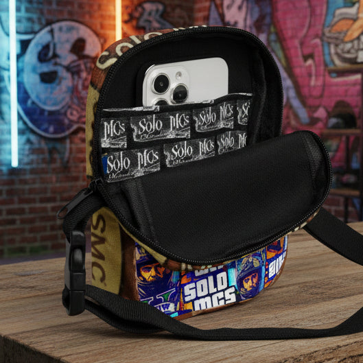 SM004 - Man Dem Man Bag - str8 off the streets of Muthaphukkin Radford - Hip-Hop Biker Gear - exclusive designs by SoloMCs.com