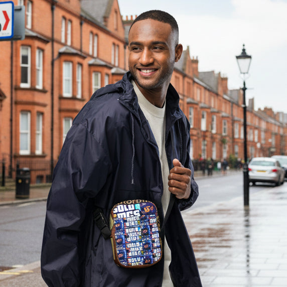 SM004 - Man Dem Man Bag - str8 off the streets of Muthaphukkin Radford - Hip-Hop Biker Gear - exclusive designs by SoloMCs.com