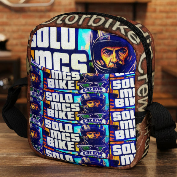 SM004 - Man Dem Man Bag - str8 off the streets of Muthaphukkin Radford - Hip-Hop Biker Gear - exclusive designs by SoloMCs.com