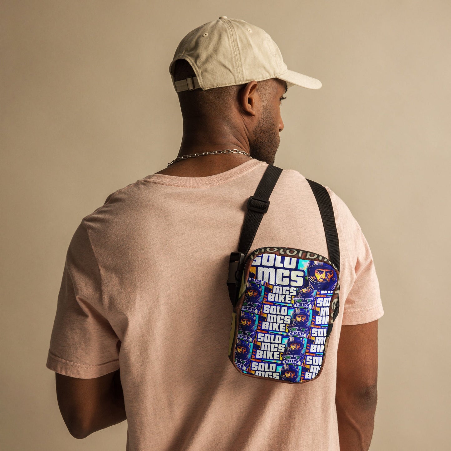SM004 - Man Dem Man Bag - str8 off the streets of Muthaphukkin Radford - Hip-Hop Biker Gear - exclusive designs by SoloMCs.com