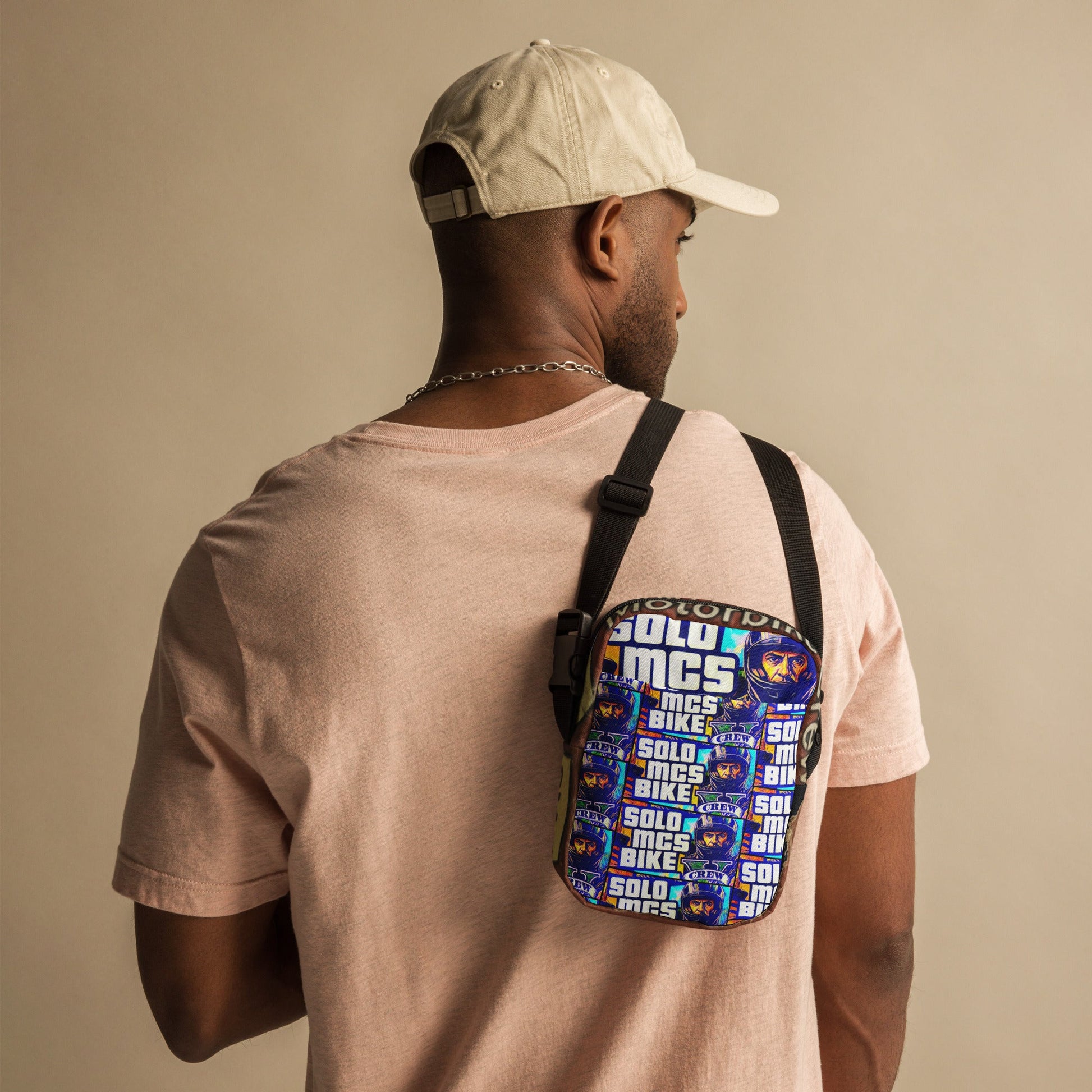 SM004 - Man Dem Man Bag - str8 off the streets of Muthaphukkin Radford - Hip-Hop Biker Gear - exclusive designs by SoloMCs.com