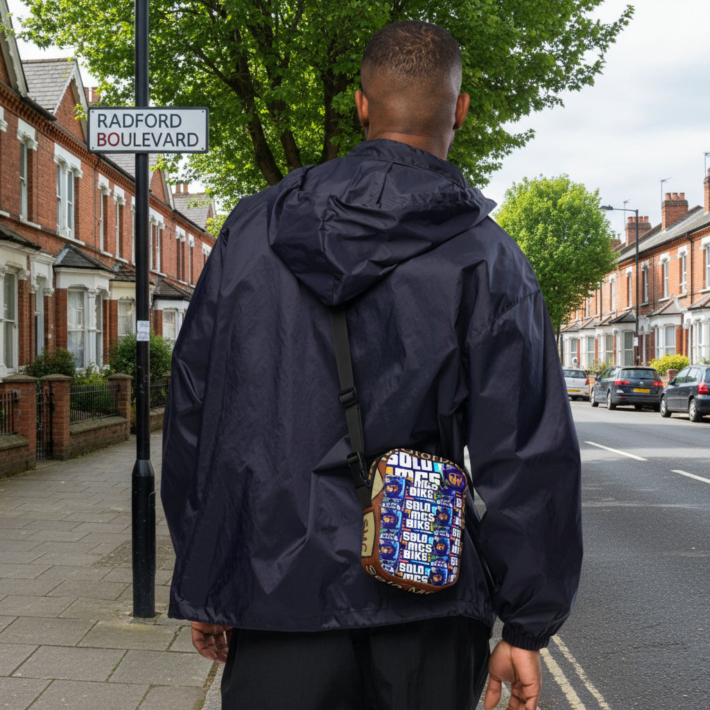 SM004 - Man Dem Man Bag - str8 off the streets of Muthaphukkin Radford - Hip-Hop Biker Gear - exclusive designs by SoloMCs.com